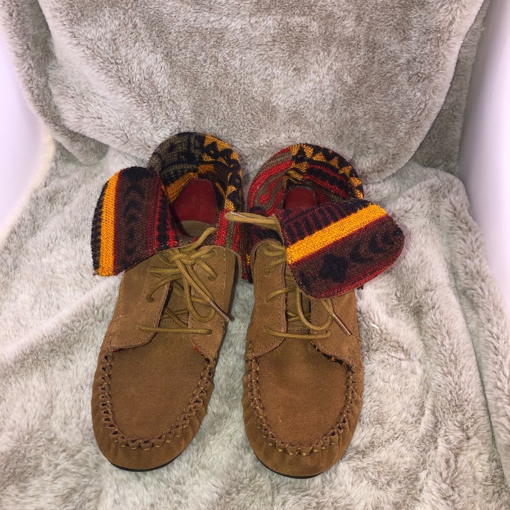 American Rag suede boots/moccasins size 6